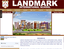 Tablet Screenshot of landmarkintls.com